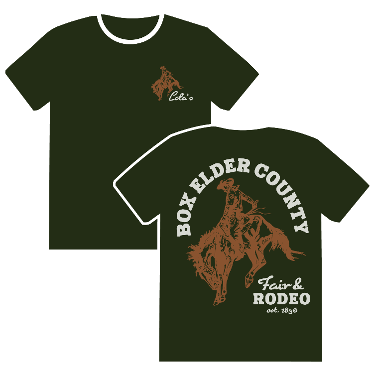 PRE-ORDER Box Elder County Fair & Rodeo Comfort Colors® Heavyweight Tee