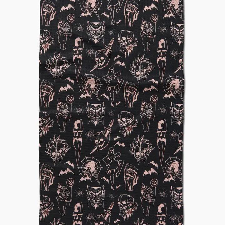 Halloween Flash Tea Towel
