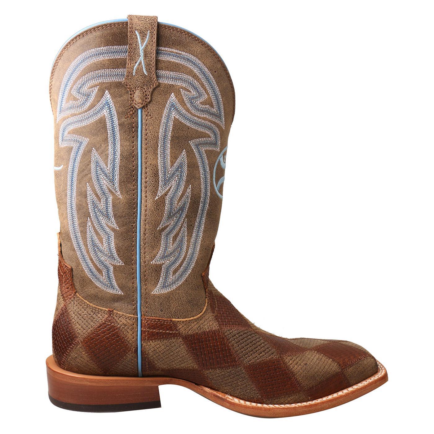 12" Hooey Boot - Chocolate & Key Lime MHY0035
