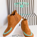 CRAZY TRAIN BIG AND STITCH BROWN/TURQ