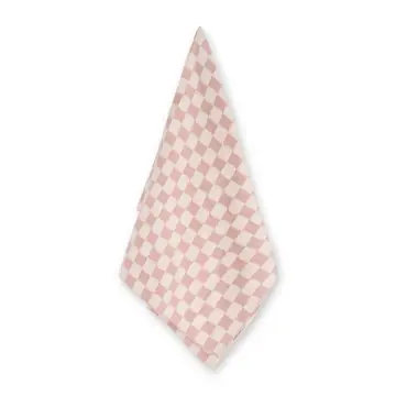 Checkered - Terry Knit Sweater Knit Baby Blankets (Organic)