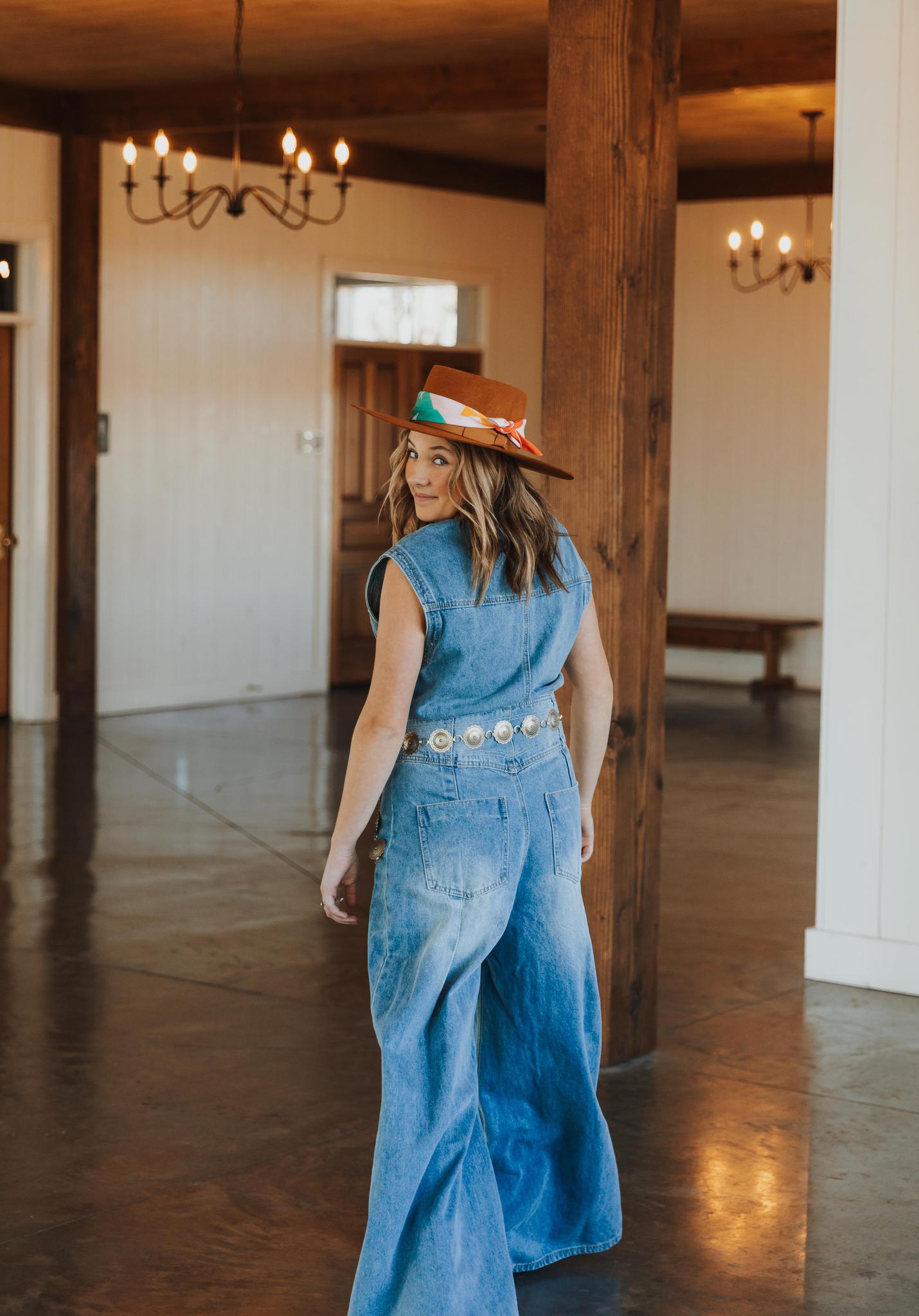 Denim Regular Fir Casual Others Jumpsuit