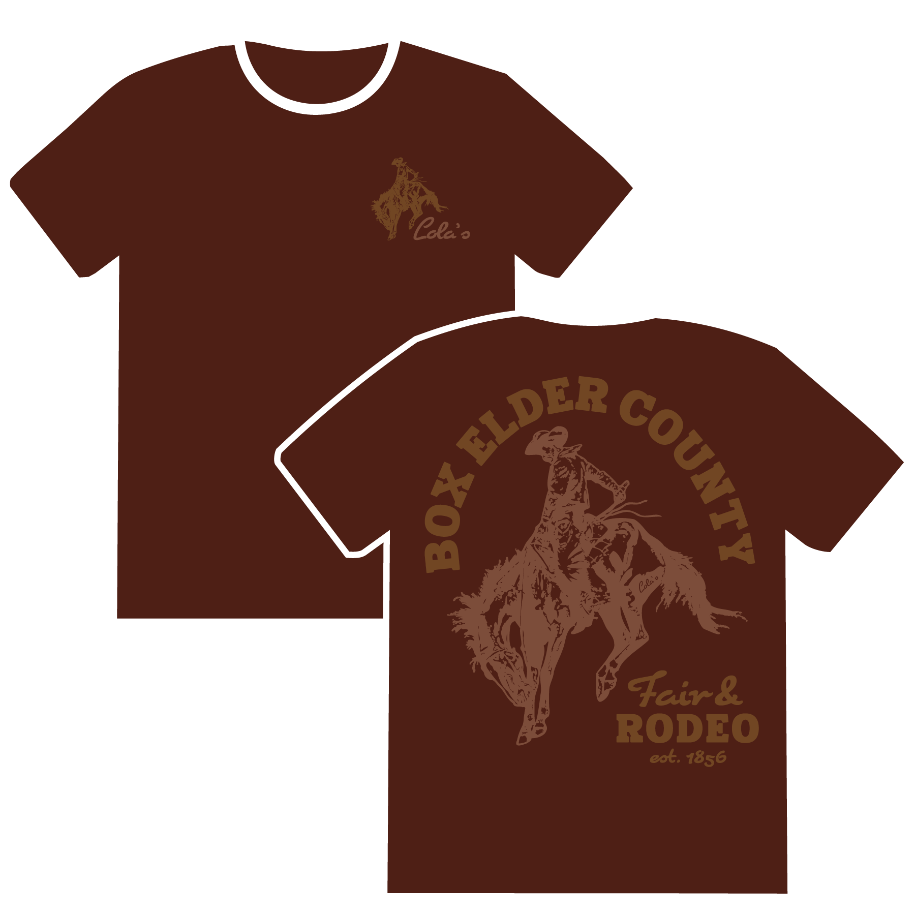 PRE-ORDER Box Elder County Fair & Rodeo Comfort Colors® Heavyweight Tee