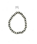 Handstrung 6MM Stretchy Pearl Bracelet