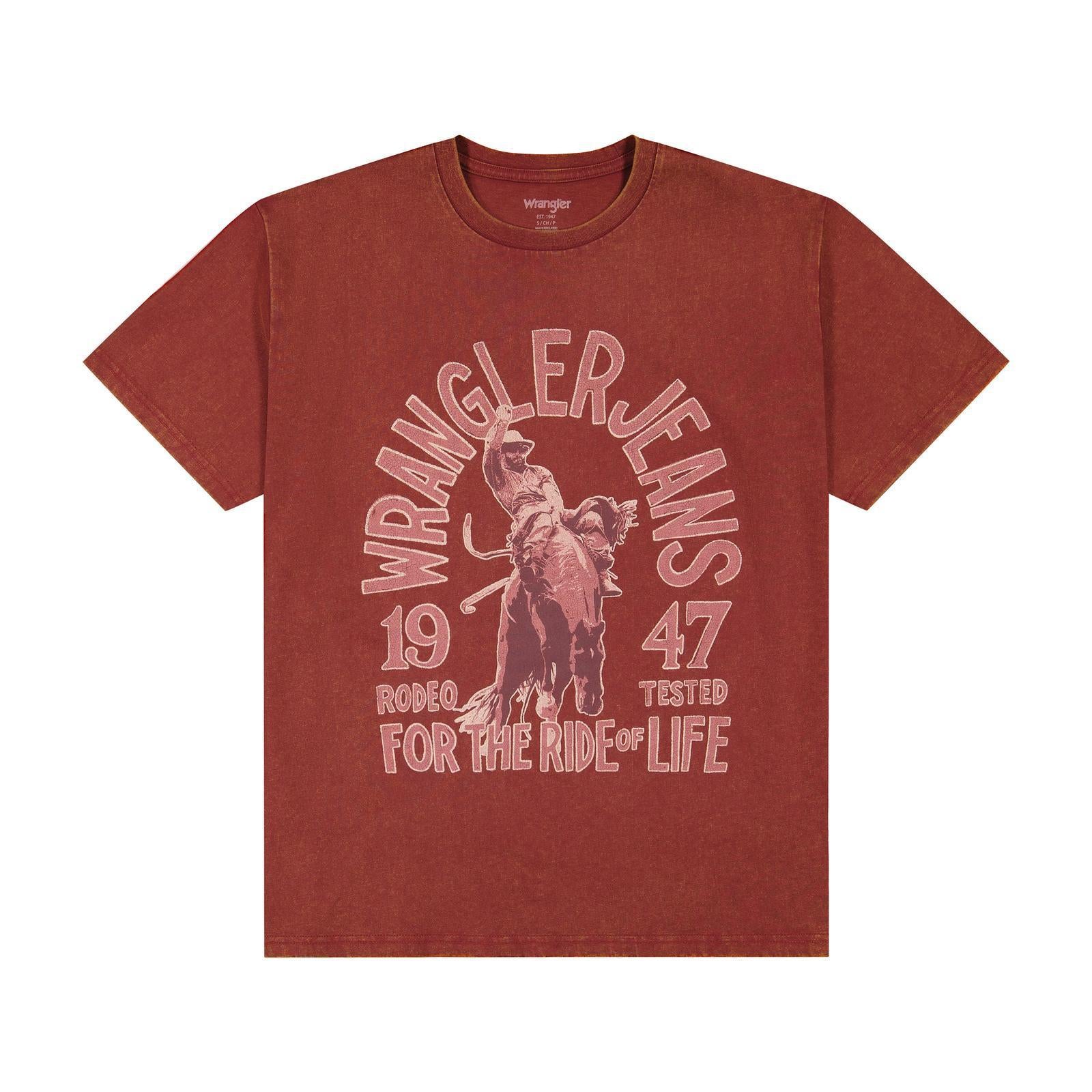 Wrangler Retro® Graphic Short Sleeve T-Shirt - Girlfriend Fit