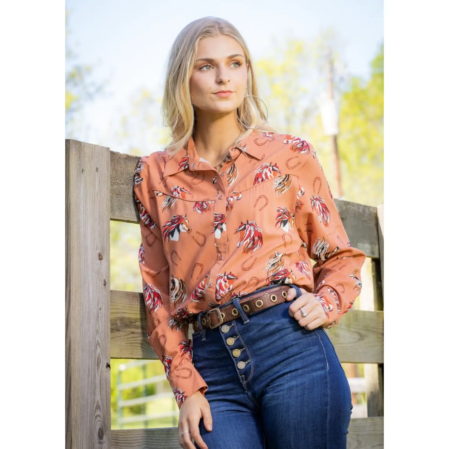 Shenandoah Pearl Snap Top
