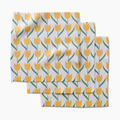 Spring Tulip Flowers Dishcloth Set