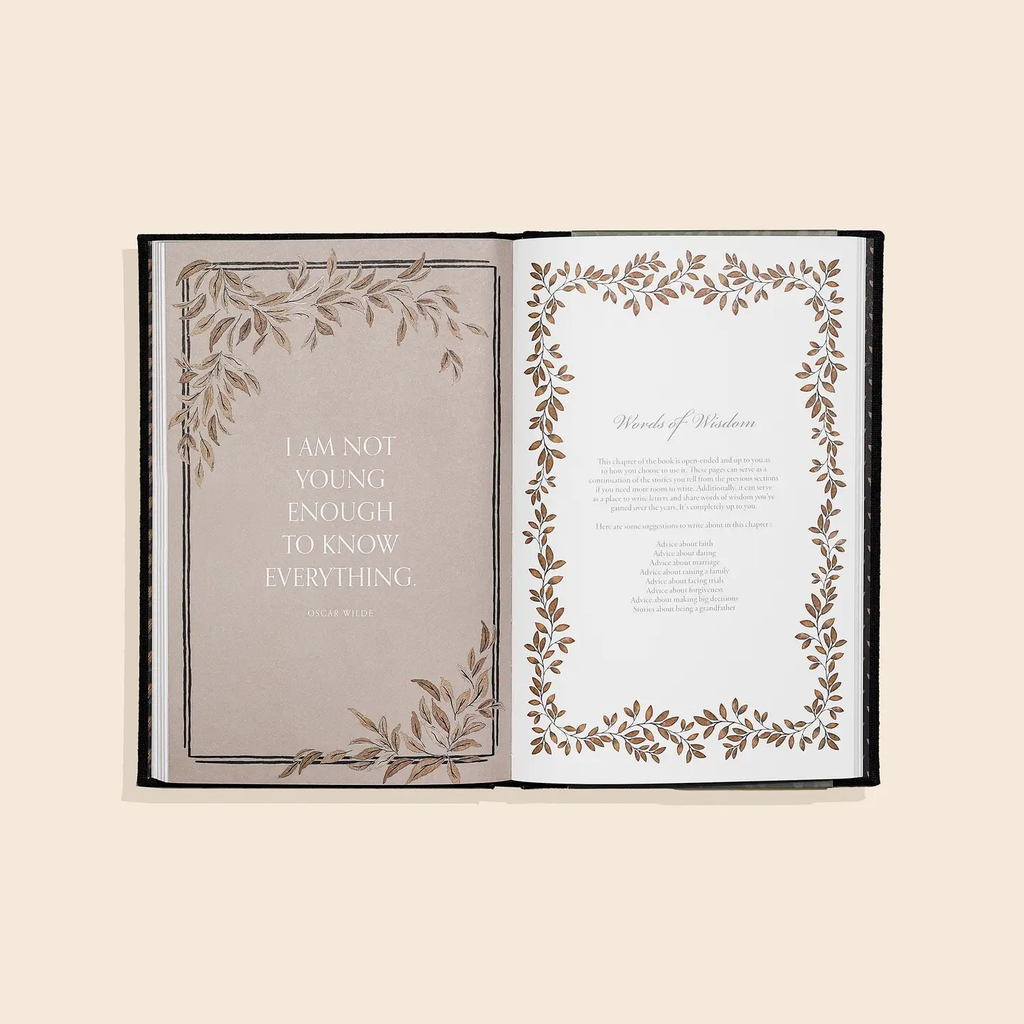 Grandpa's Story: A Memory and Keepsake Journal For My Family