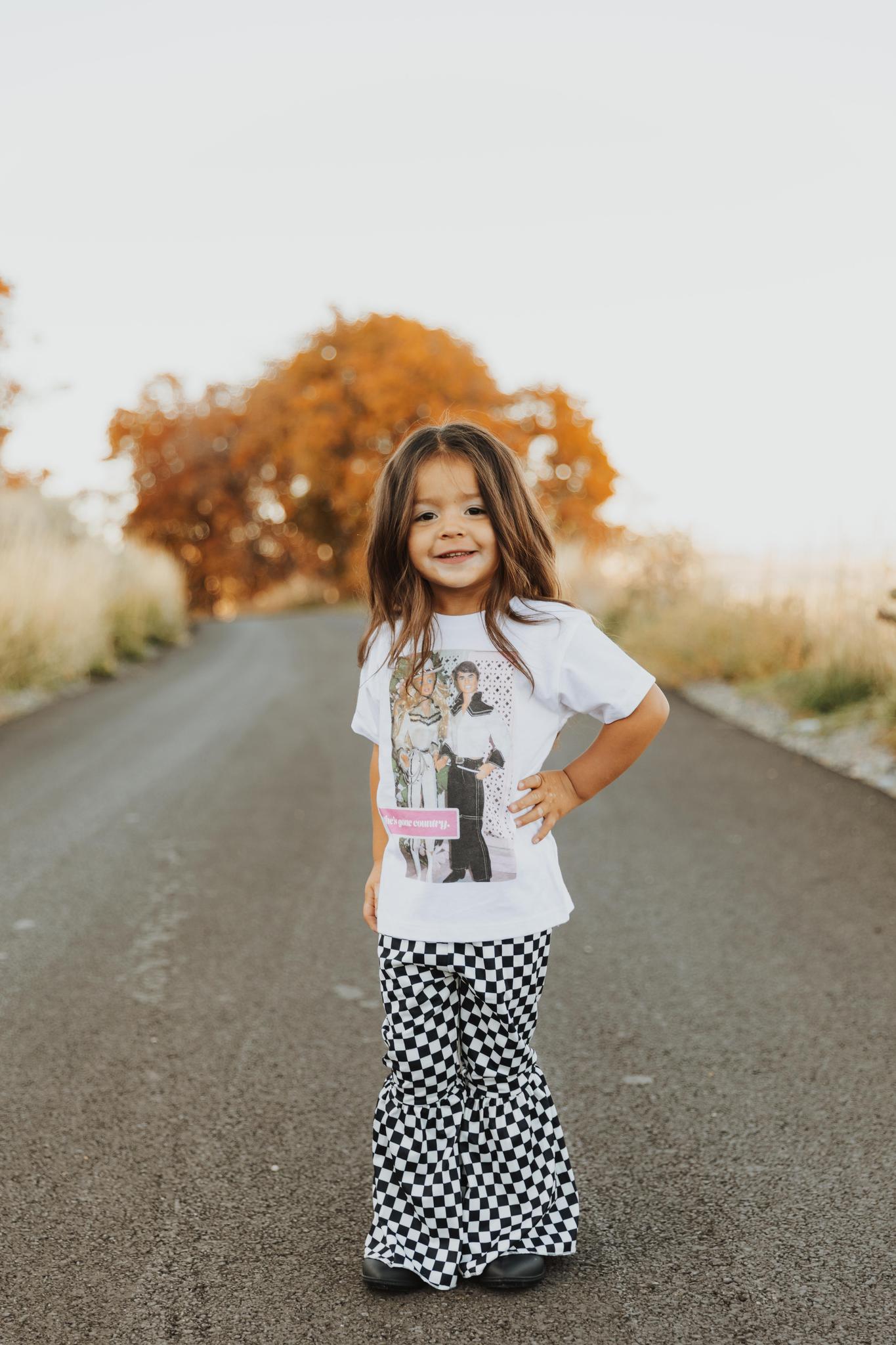 GINA KIDS She's Gone Country Sparkle Tee