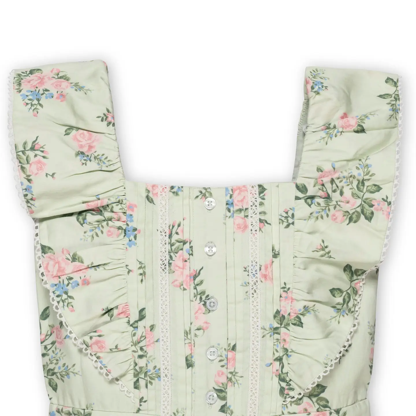 Organic Flutter Sleeve Jumpsuit