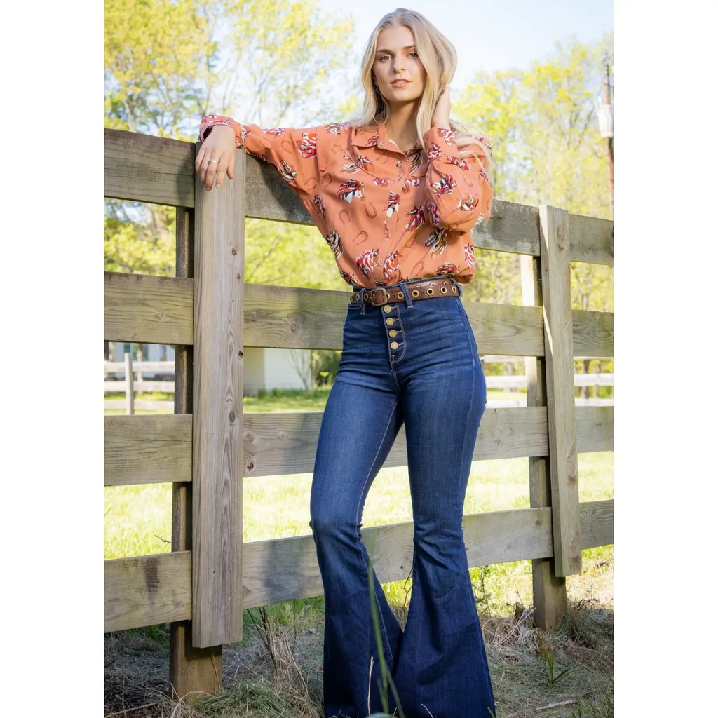 Shenandoah Pearl Snap Top