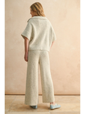 Salt and Pepper Knitted Pants