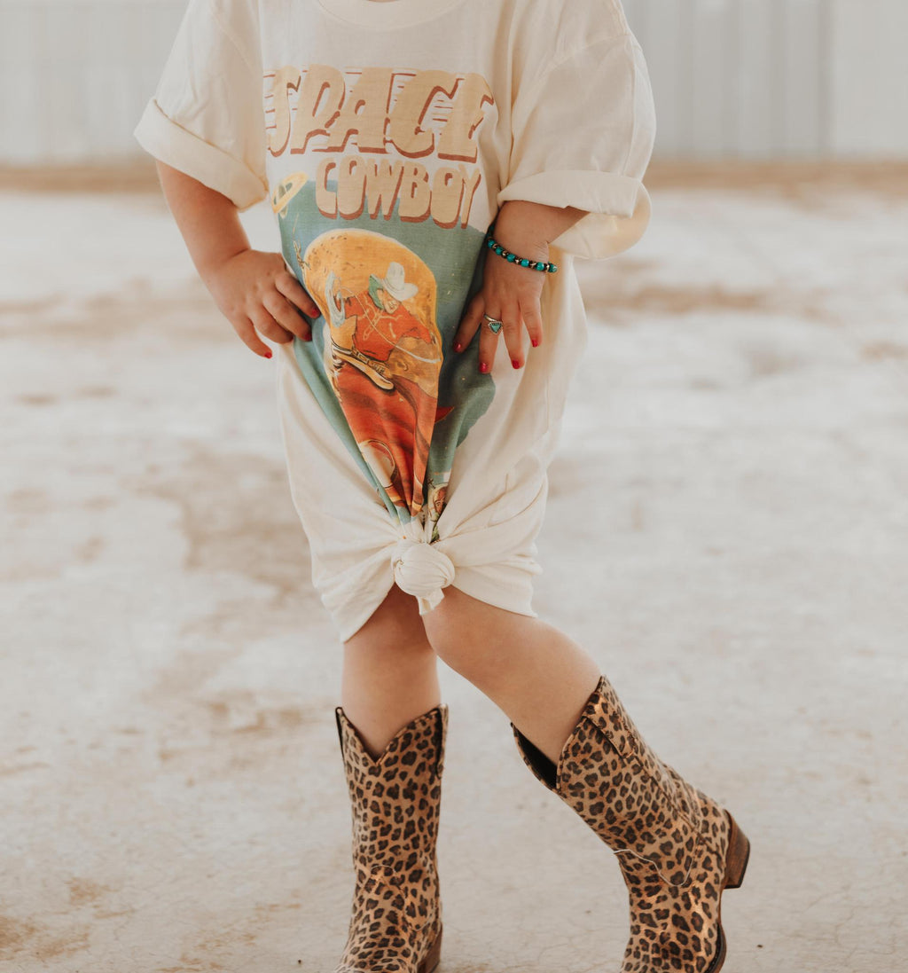 SPACE COWBOY GRAPHIC T SHIRT