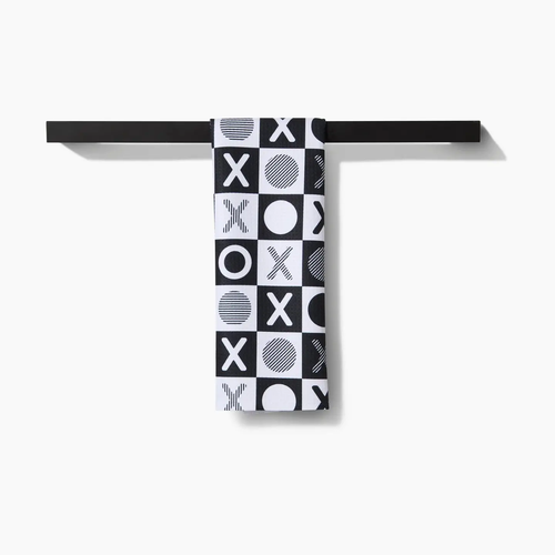 Checkered Xoxo Tea Towel
