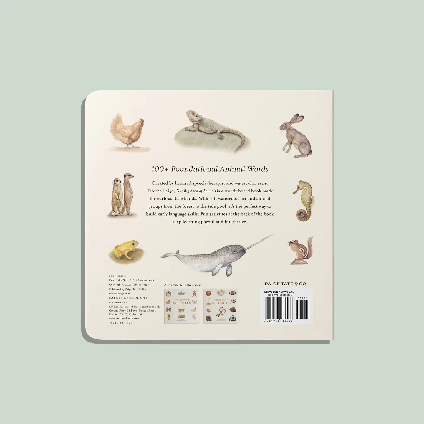 Our Big Book of Animals (Board Book)