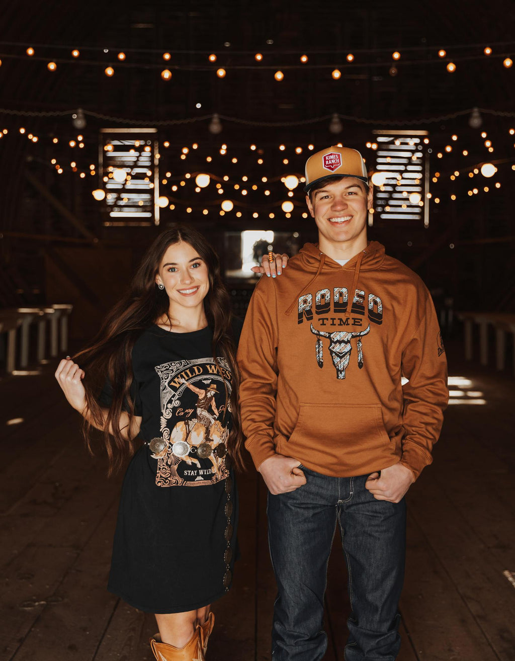 RODEO TIME TRIBAL HOODIE