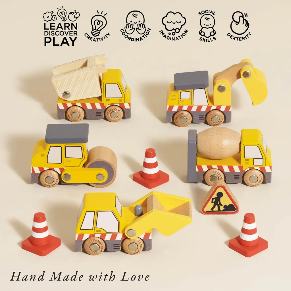 Construction Toy Cars, Trucks & Diggers