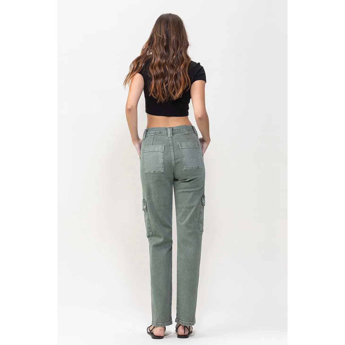 MID RISE STRAIGHT CARGO PANT