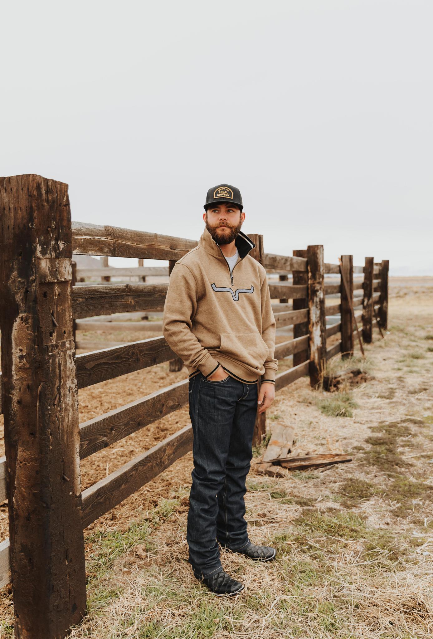 KIMES MEN'S FILMORE FLEECE ARMY HEATHER