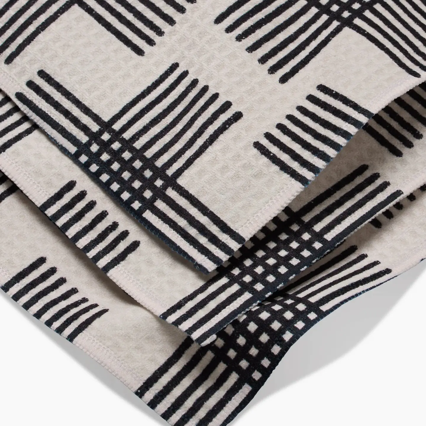 Cross Hatch Luxe Washcloth Set