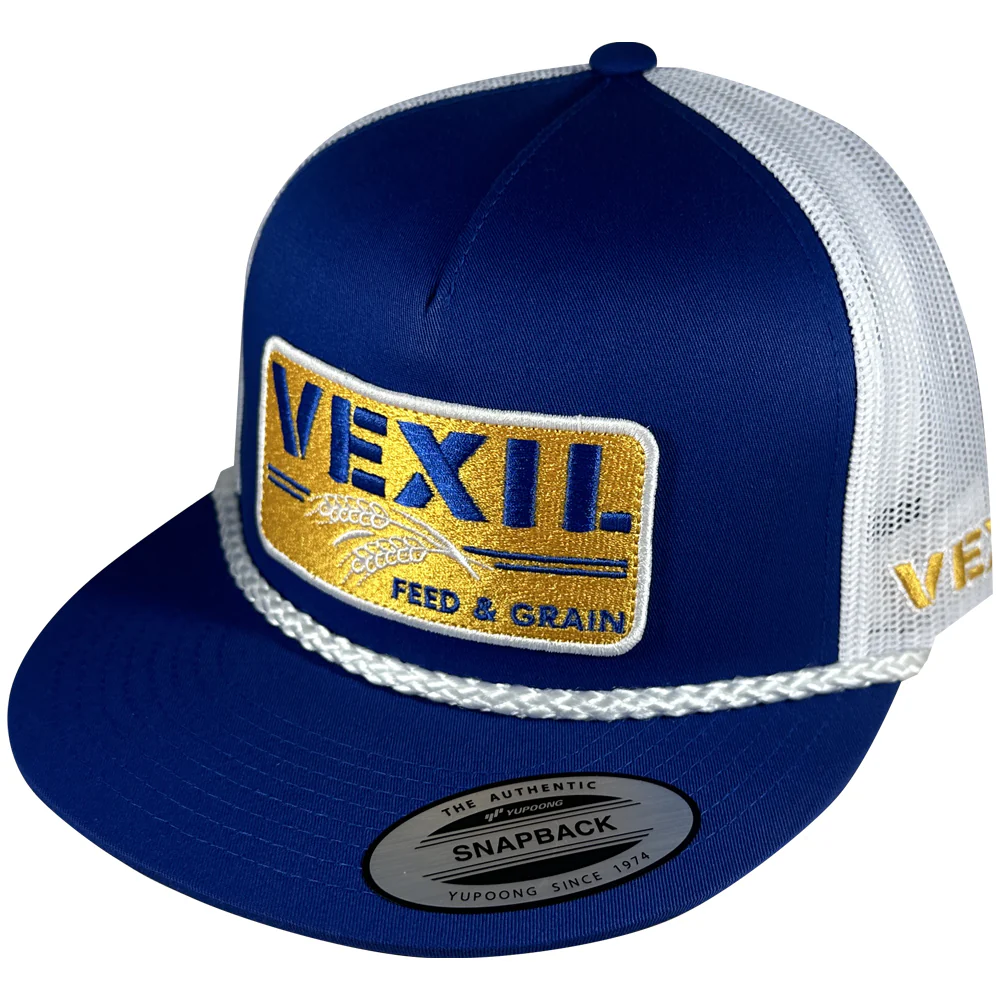 Vexil Feed & Grain - Royal/White Mesh