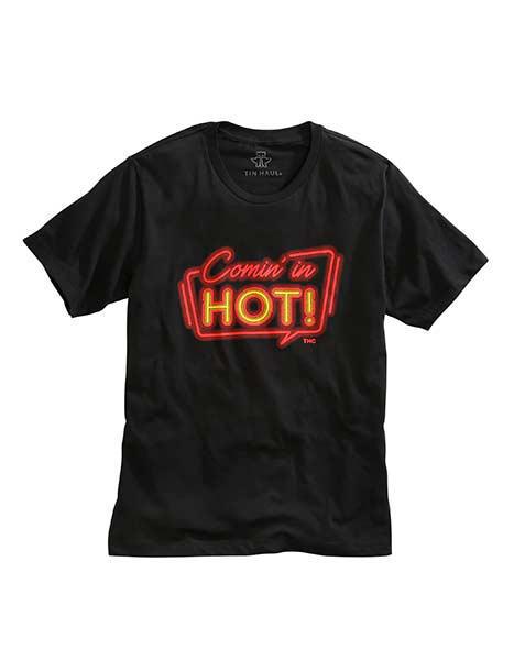 UNISEX ADULT T-SHIRT  TIN HAUL MENS S/S T-SHIRT  COMIN IN HOT SCREEN PRINT 10-076-0501-0915