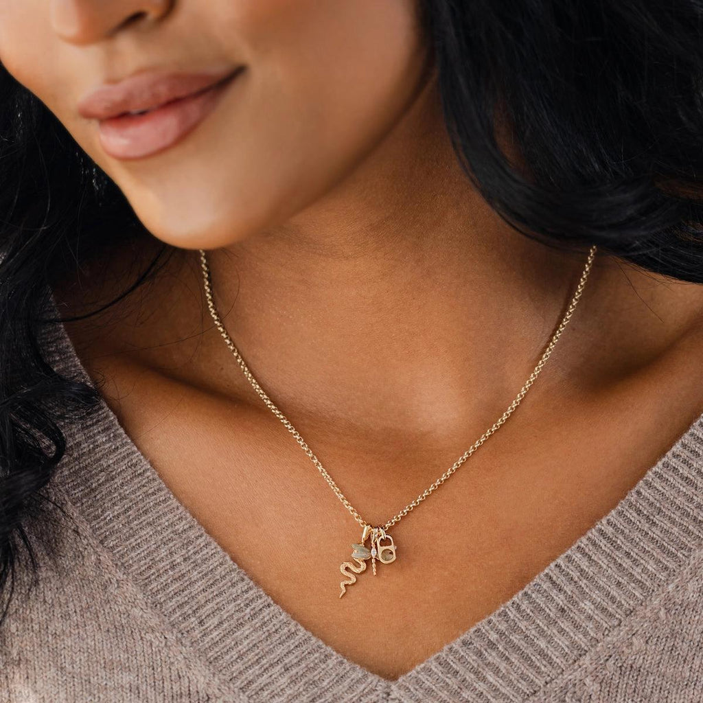 Made By Mary Soda Tab Charm - Gold