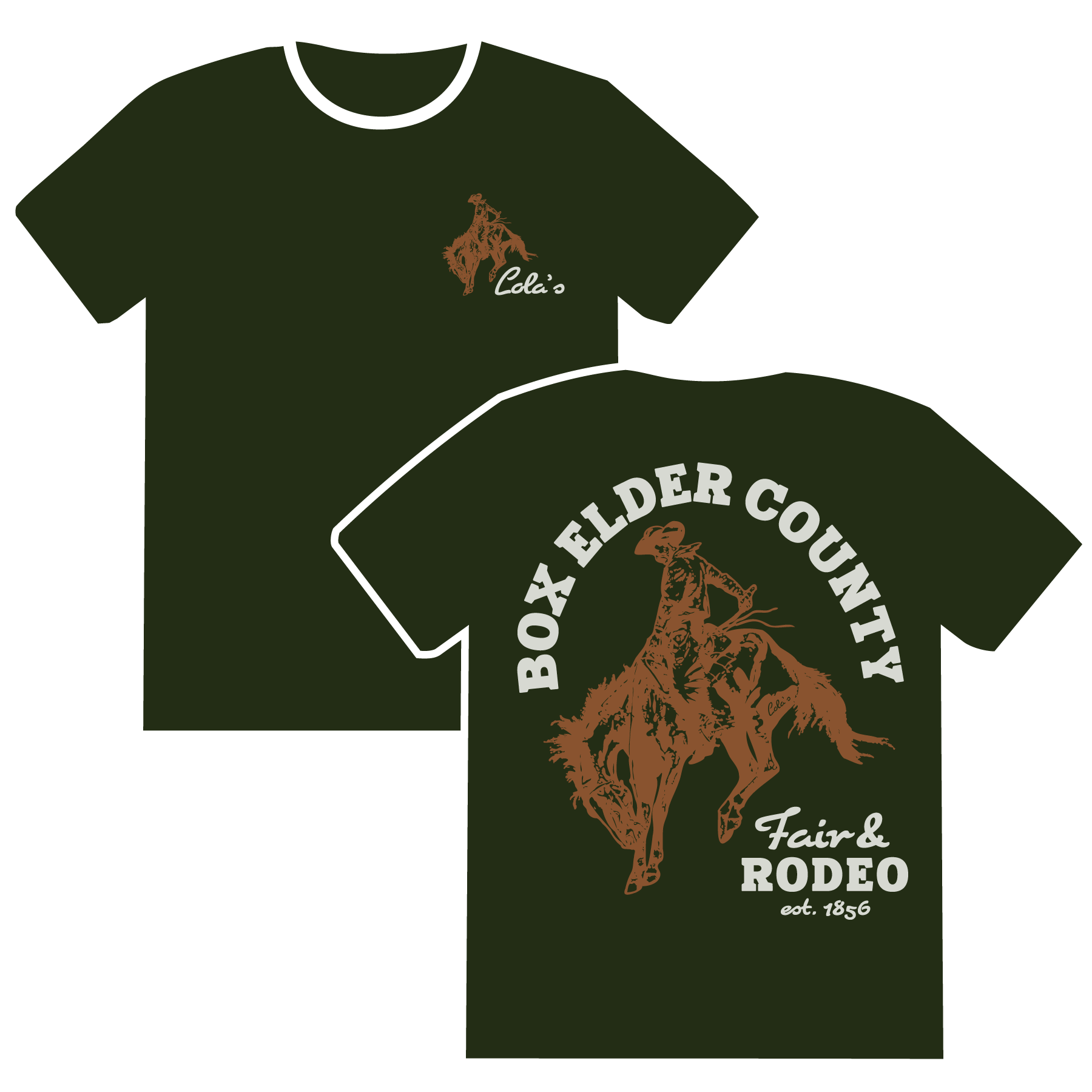PRE-ORDER Box Elder County Fair & Rodeo Comfort Colors® Heavyweight Tee