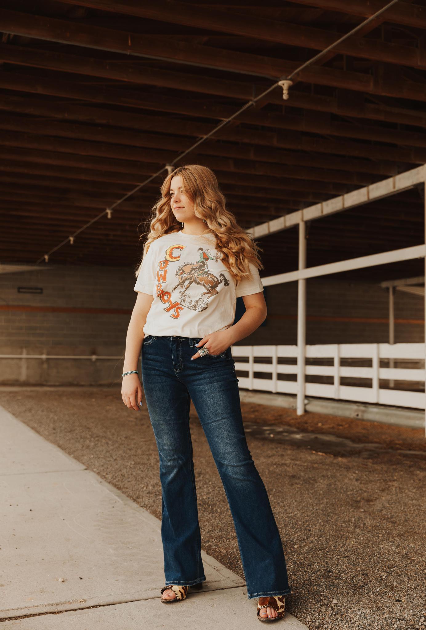 SUPER HIGH RISE FLARE | BELLA