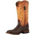 Ladies Print Stampede Nicotine S-Toe