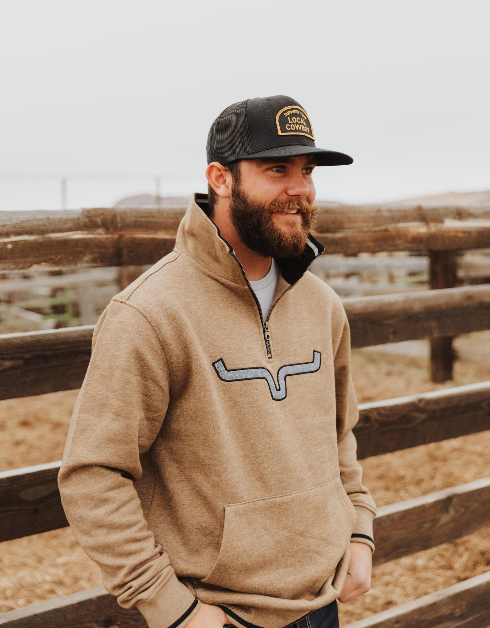 COWBOY COOL SUPPORT YOUR LOCAL COWBOY - BLACK