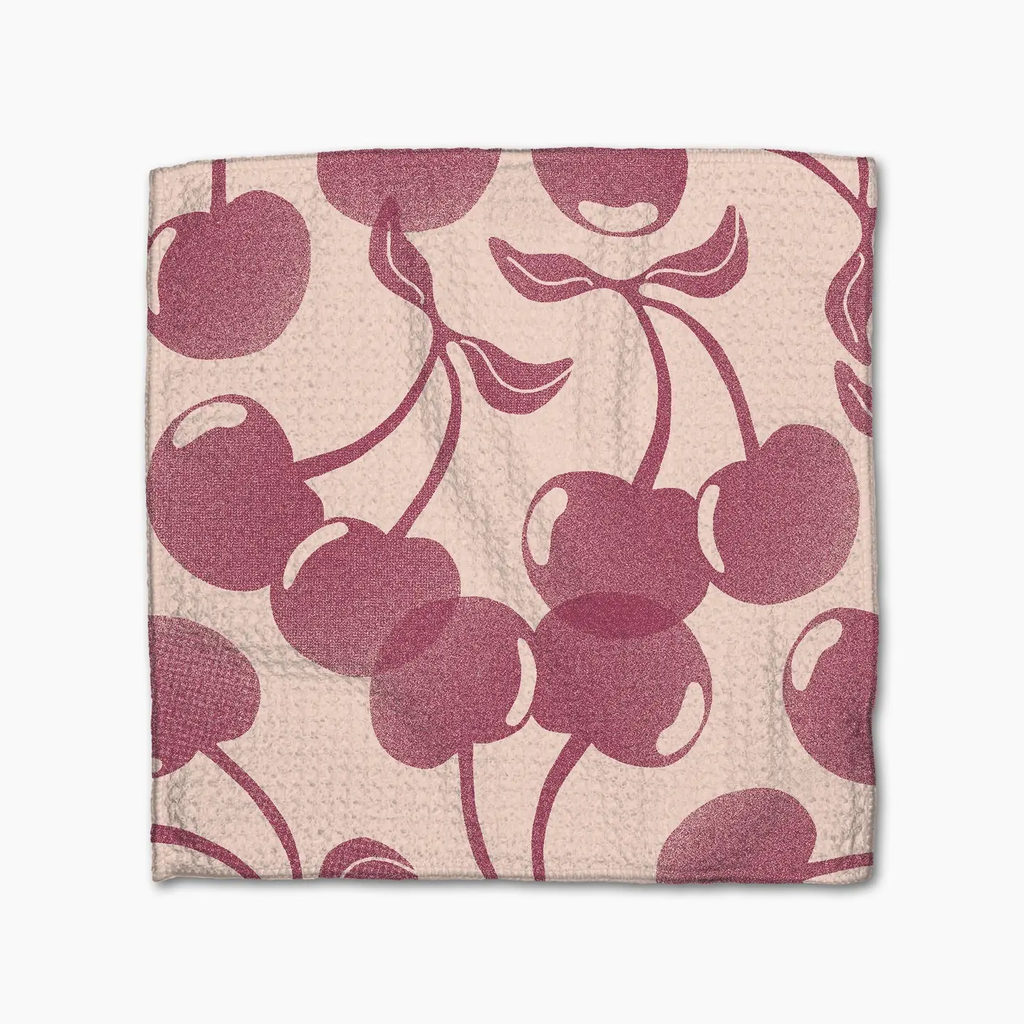 Pink Cherry Dreams Dishcloth Set