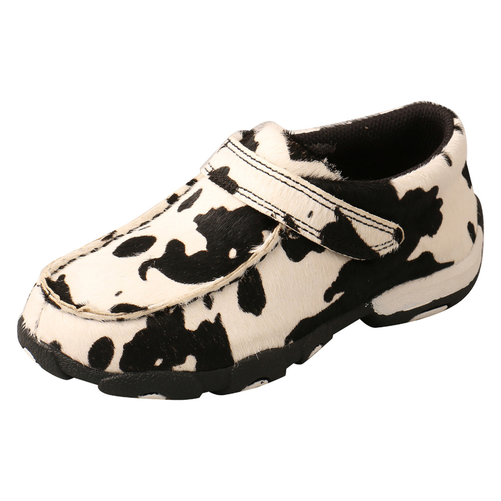 CHILDREN BOAT SHOE MOCCASINS - COWHIDE/MOC CDM0006