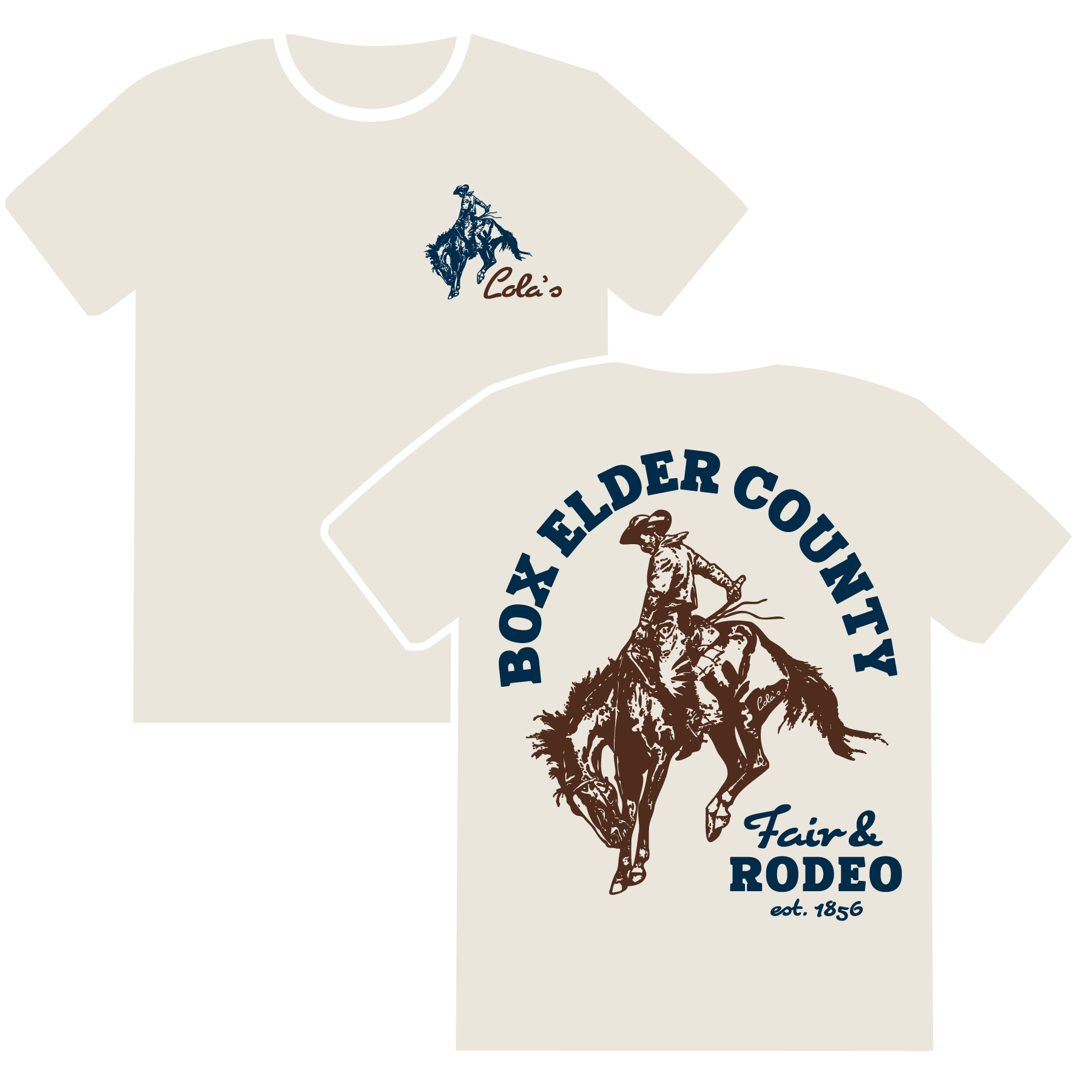 PRE-ORDER Box Elder County Fair & Rodeo Comfort Colors® Heavyweight Tee