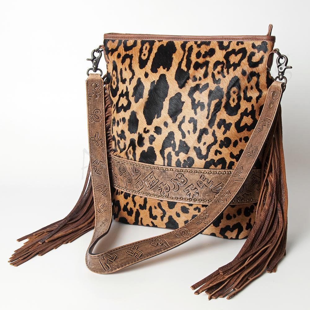 AMERICAN DARLING LARGE MESSENGER HAIR ON BAG - ADBG316JAU