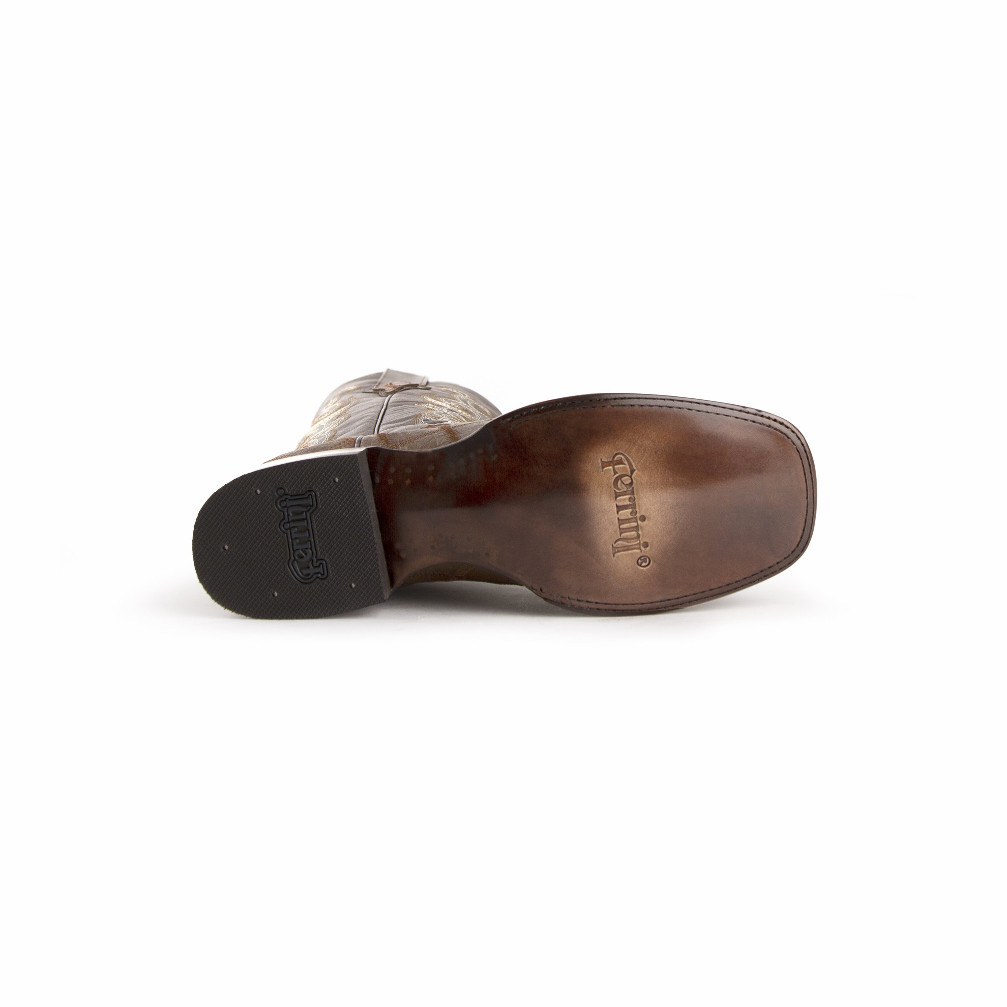 Men's Pinto Patchwork Kgo/Choc S-Toe