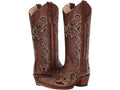 LD BROWN /  BLACK SIDE EMBROIDERY L5247