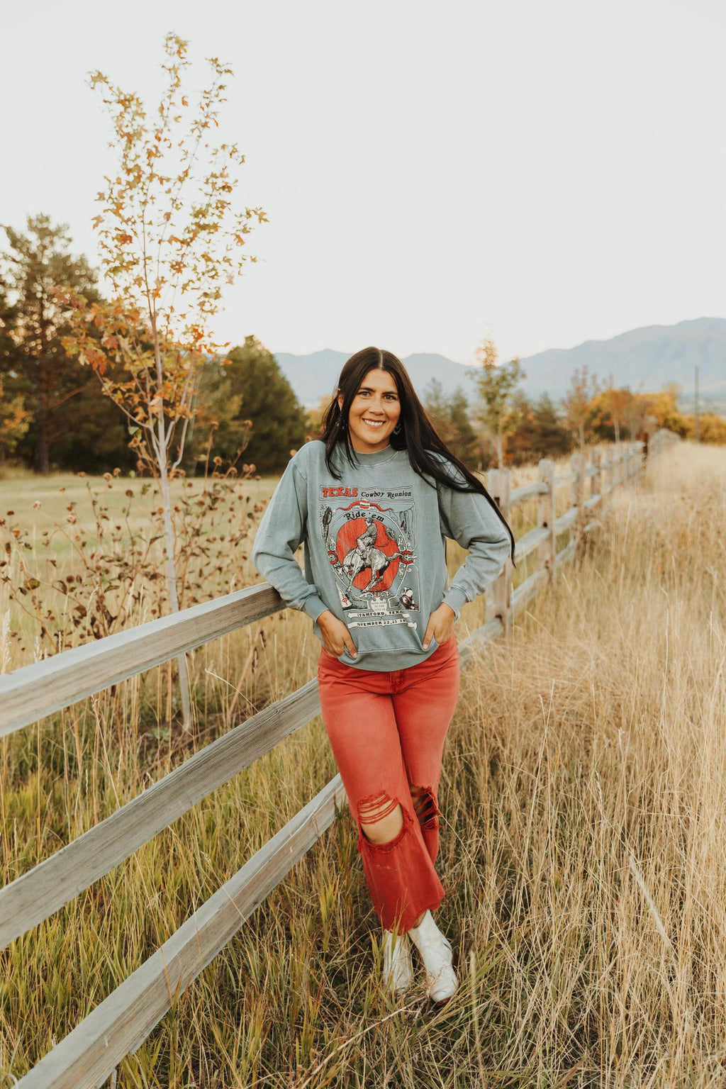 90'S VINTAGE CROP FLARE - BOSSA NOVA