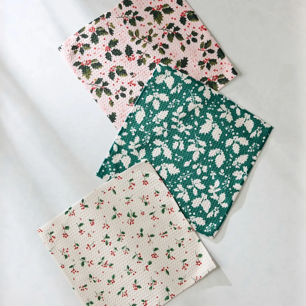 Hollyday Dishcloth Set