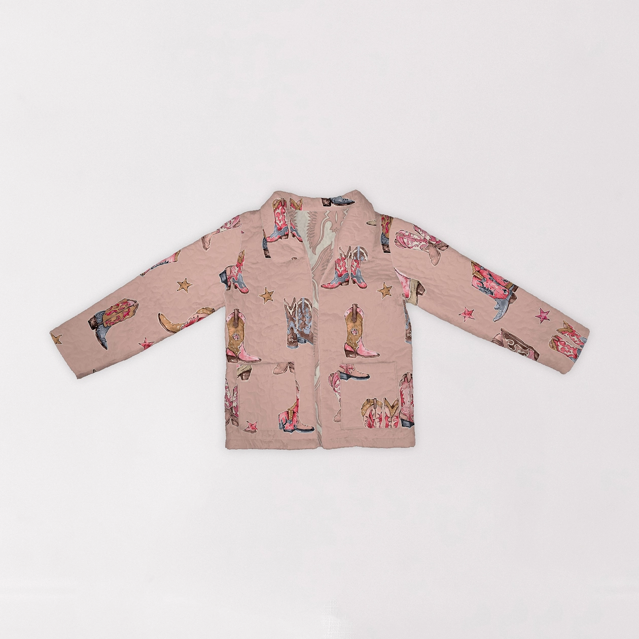 Thunderbird Boots Rose Quilted Jacket