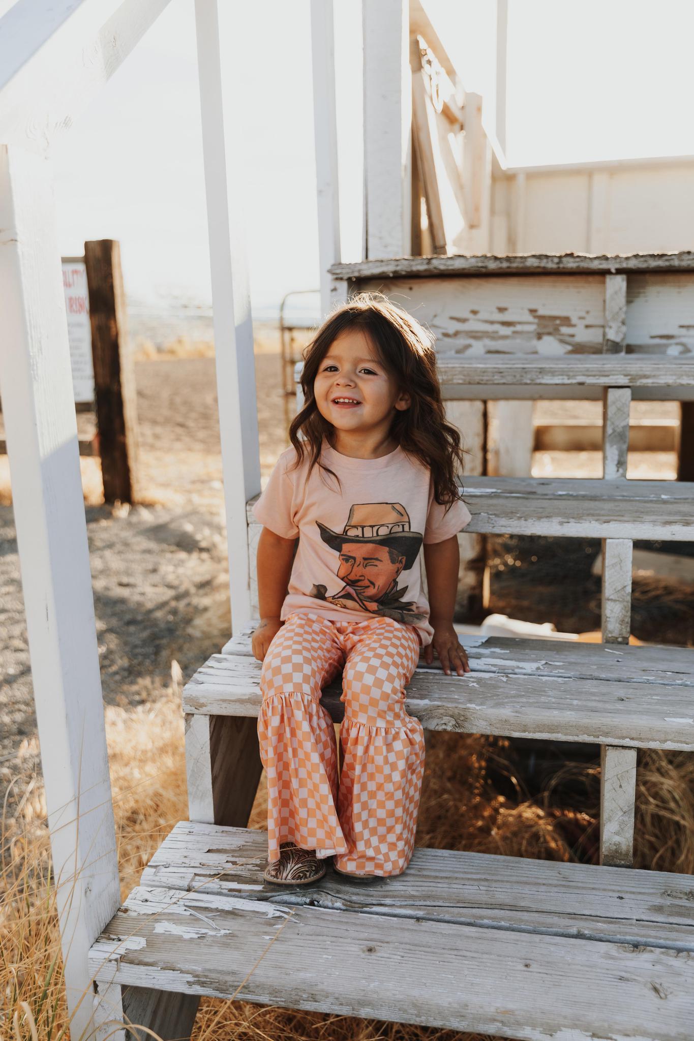 GINA KIDS Gucci Cowboy Tee