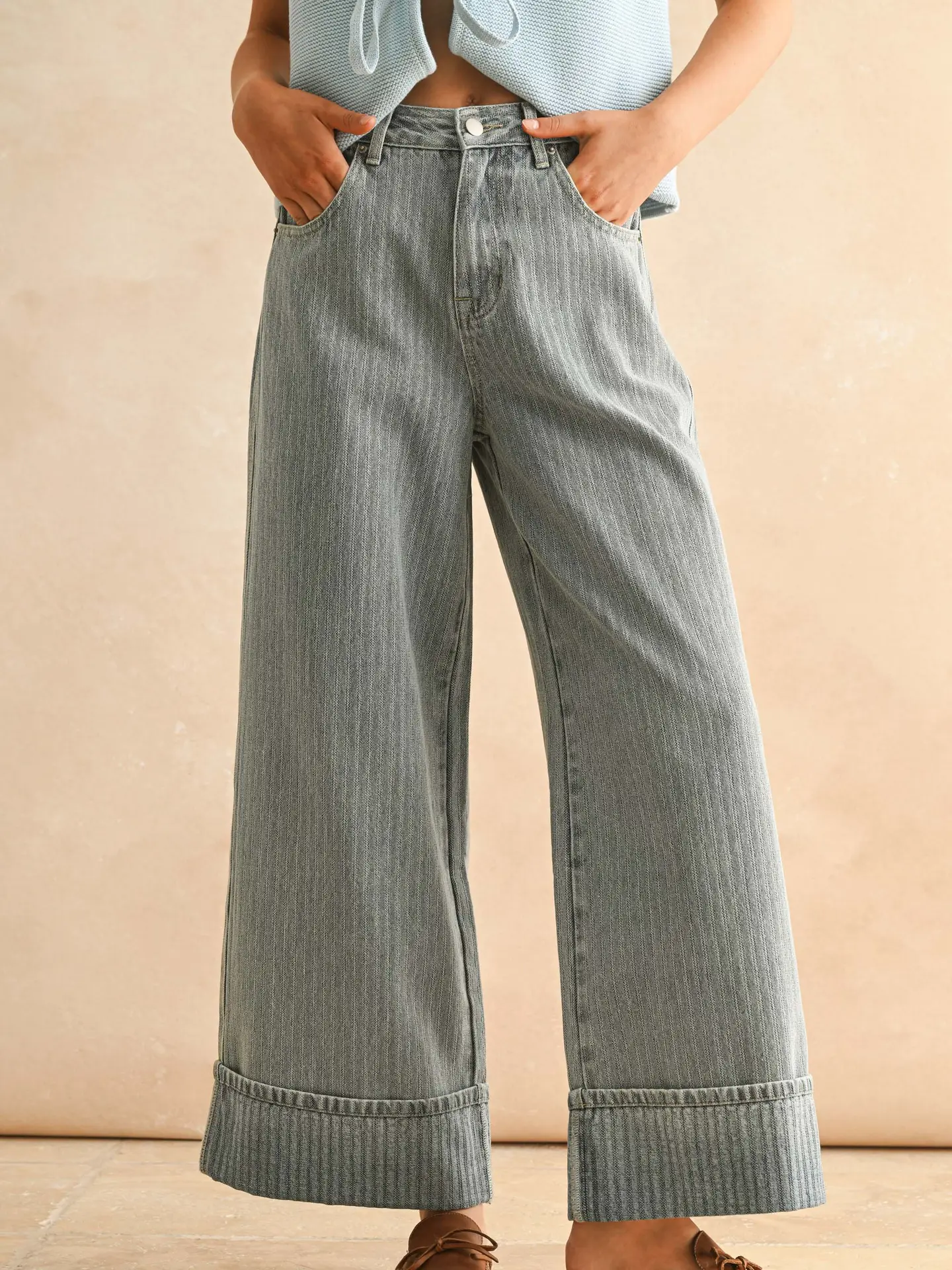 Textured Dffec Denim Pants