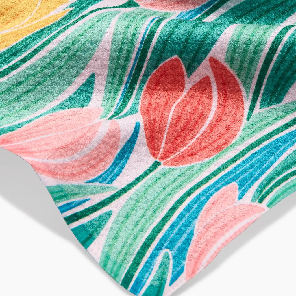 Tranquil Tulips Dishcloth Set