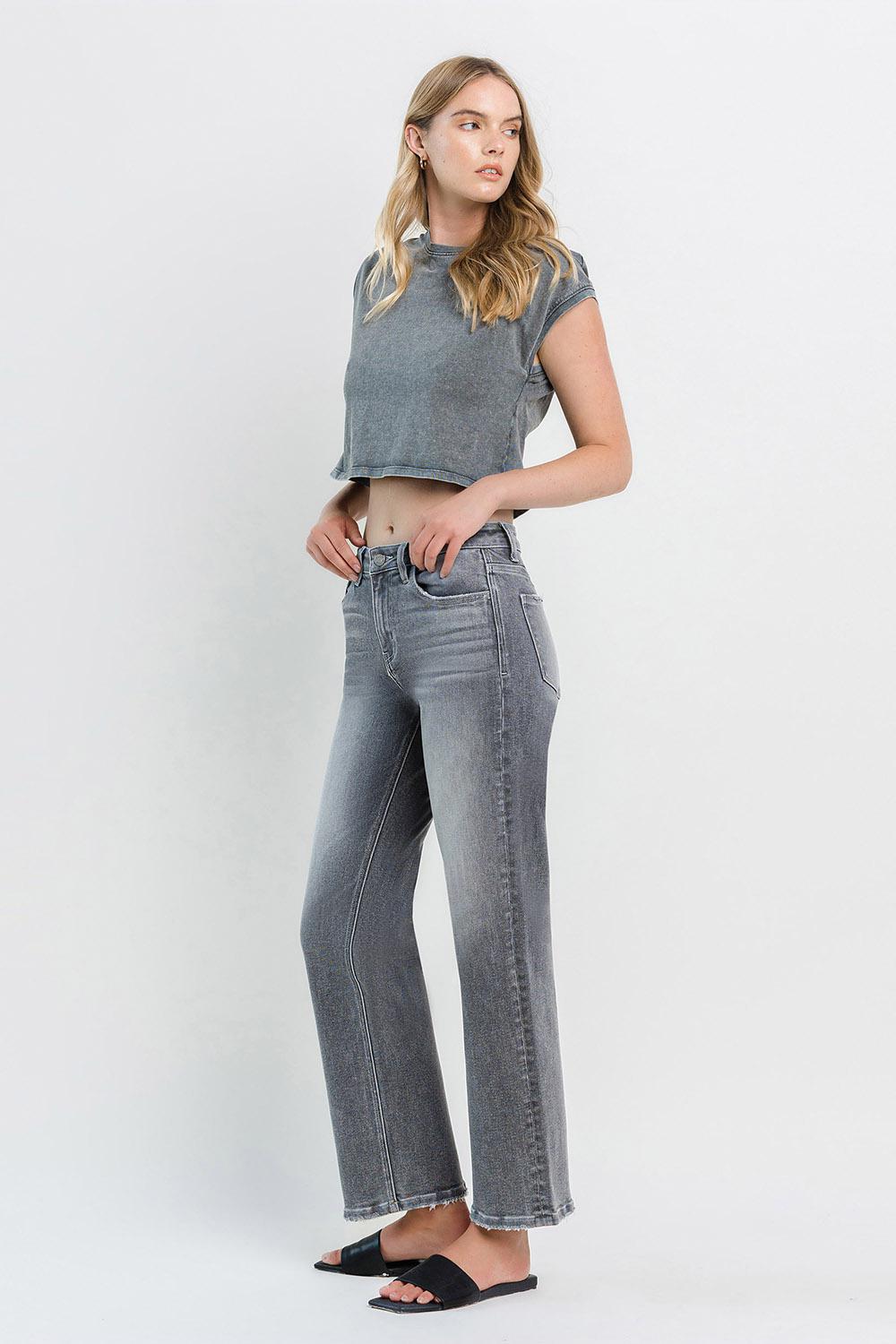 HIGH RISE DAD JEANS| RIVER EDEN