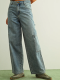 Light Wash Denim Pants