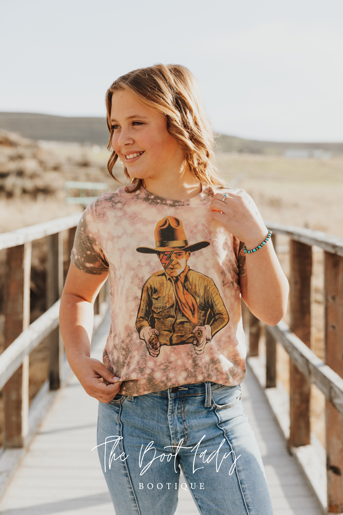 GINA KIDS Bowie Cowboy Tee