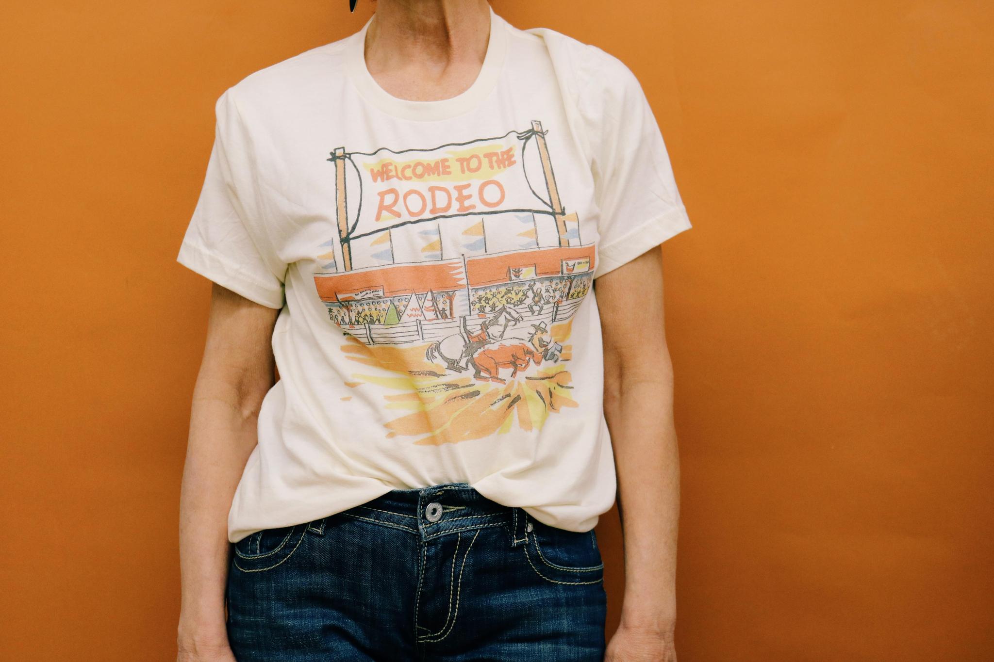WELCOME TO THE RODEO GRAPHIC T SHIRT
