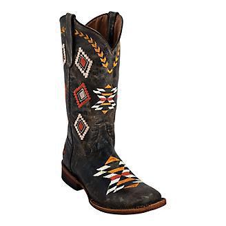 Ladies Arrowhead Dist. Chocolate S-Toe