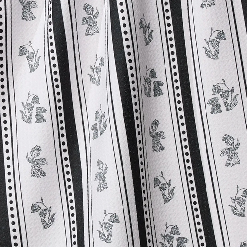 Bunny Dots Stripe Tea Towel