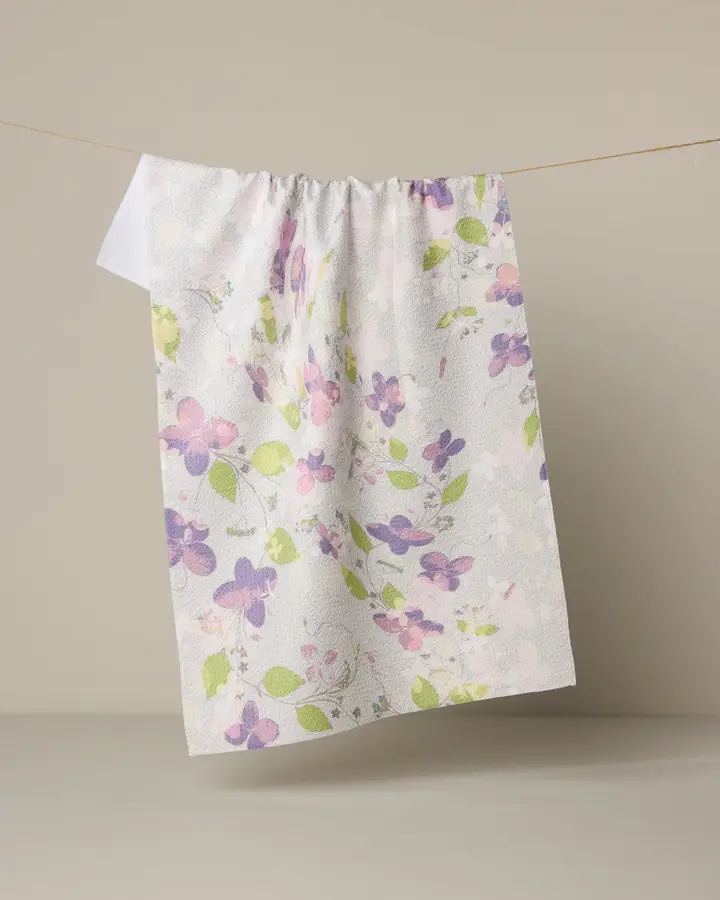 Ophelia Garden Tea Towel